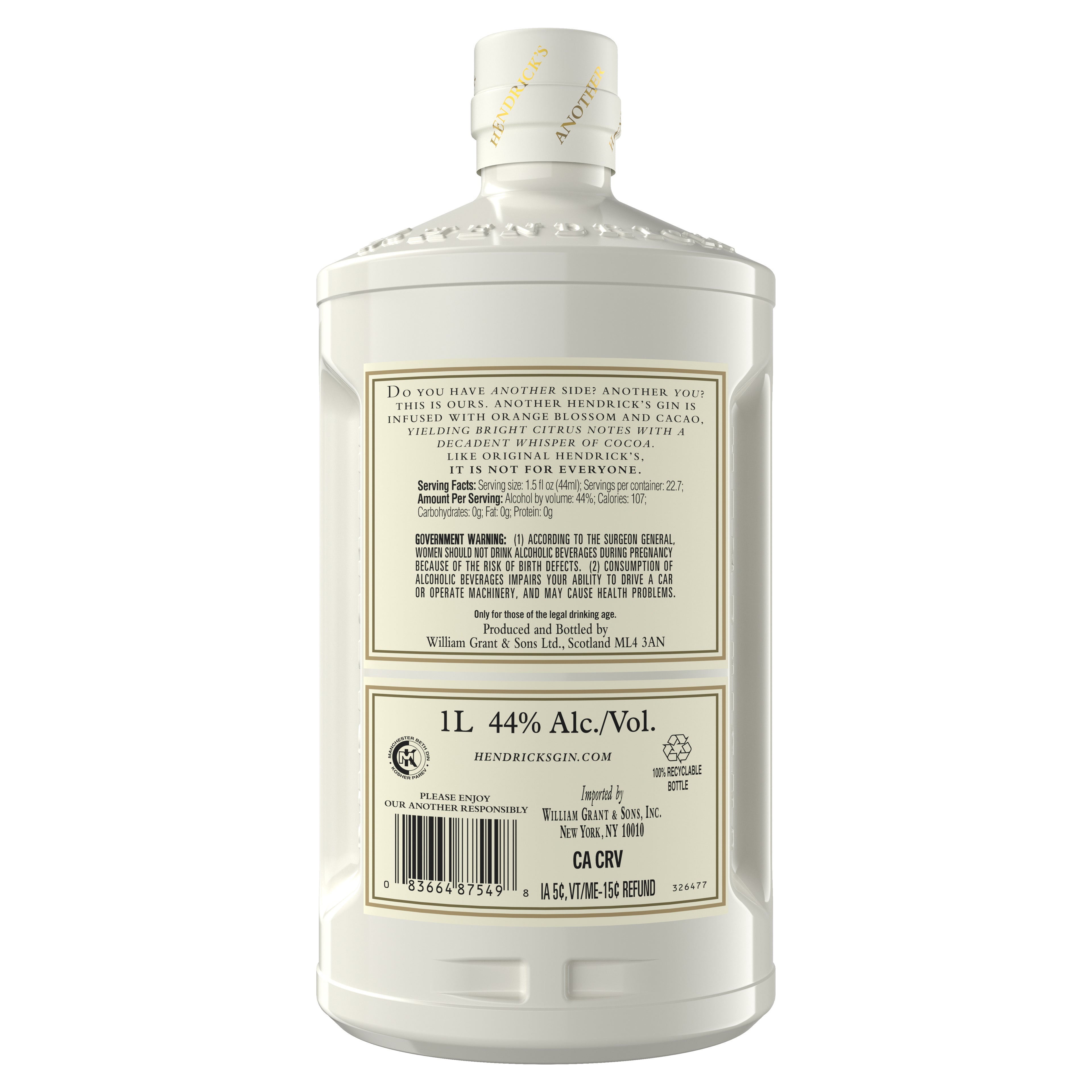 Hendrick's Another Liter