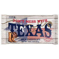 Texas 1 Pound Milk Chocolate Bar