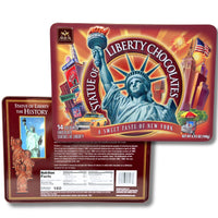 Statue of Liberty Tin with Molded Milk Chocolate
