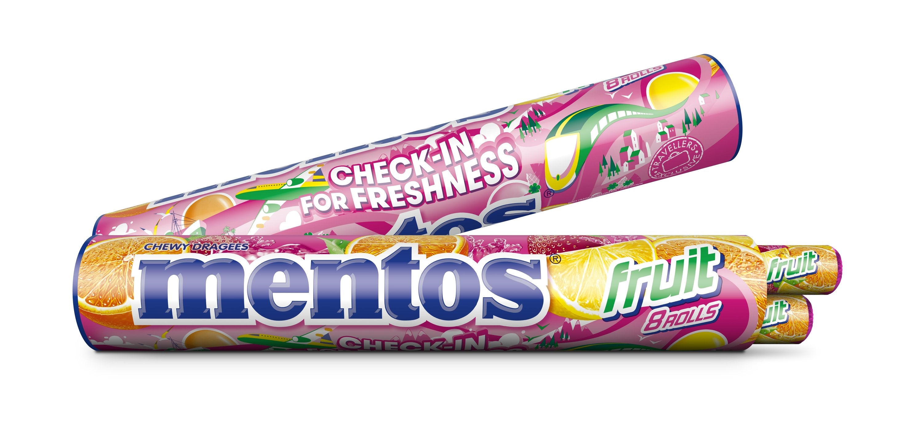 Mentos Jumboroll Fruit Mix