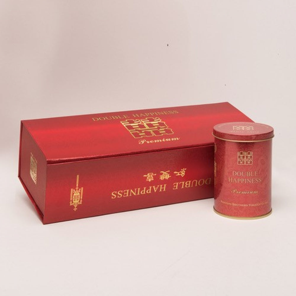 Double Happiness Red Tin