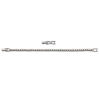 SELF SERVICE: IMBER:BRACELET CRY/RHODIUM M