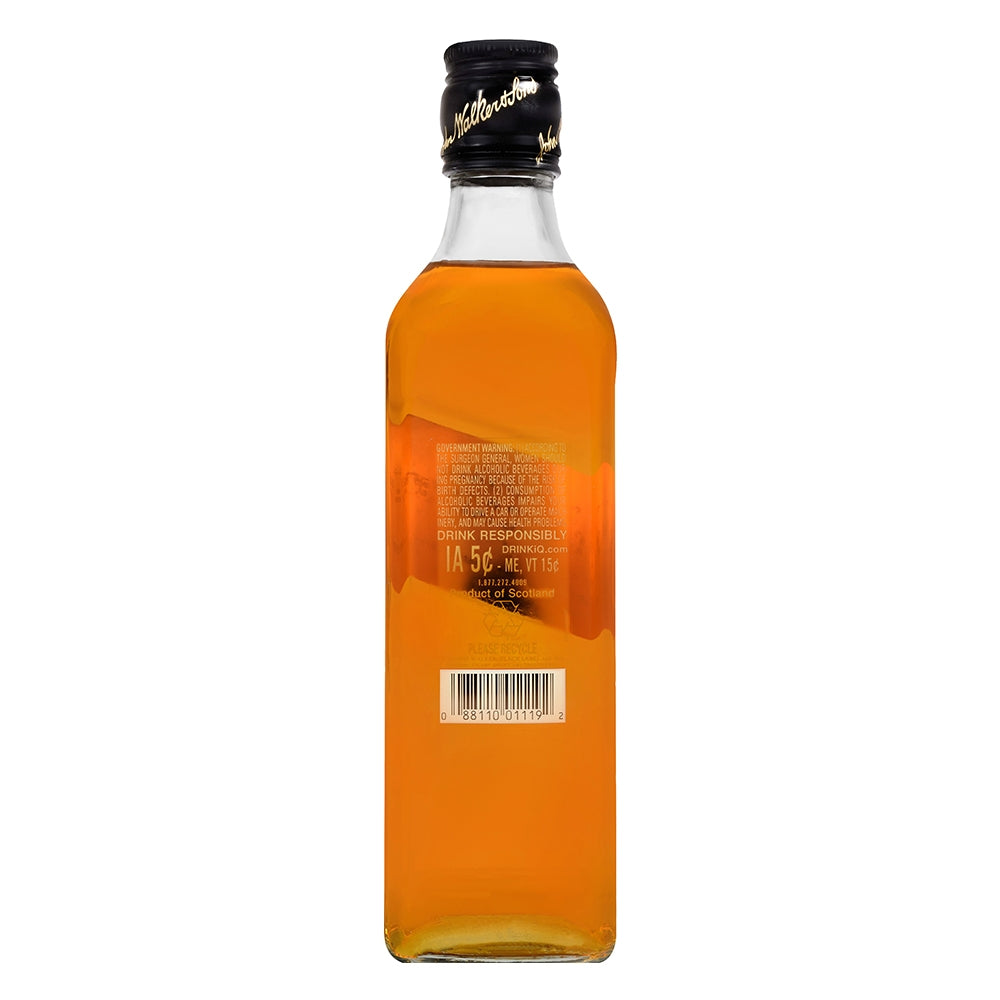 Johnnie Walker Black Label Aged 12 Years Blended Scotch Whisky 375ml